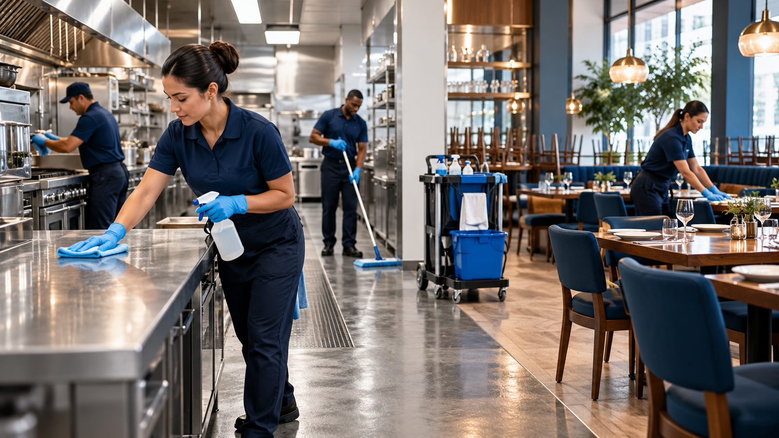 Restaurant Cleaning Scope of Work Template